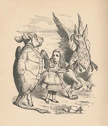 La Finta Tartaruga, Alice e il Grifone, 1889