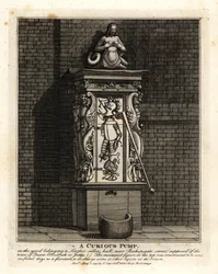 Una curiosa pompa nel cortile della Leathersellers