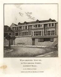 Casa di Winchester in Winchester Street, London Wall
