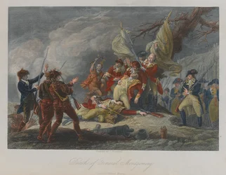 Morte del Generale Montgomery, 1775
