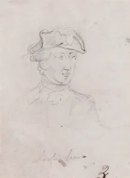 Maggiore Generale Charles Lee, studio per un dipinto proposto