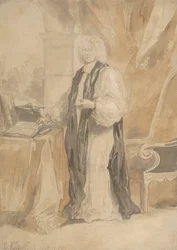 Studio di ritratto di un divino