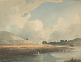 Castello di Harlech e traghetto di Twgwyn