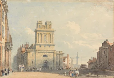 Veduta di New Street, vicino al London Bridge