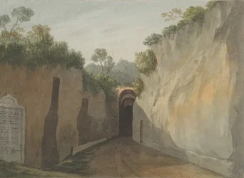 Ingresso alla grotta di Posillipo, Napoli
