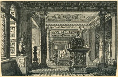 La Galleria Ceramica, Museo di South Kensington, c1876, 1881