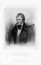 Sir Walter Scott, 1° Barone, romanziere storico e poeta scozzese, 1870