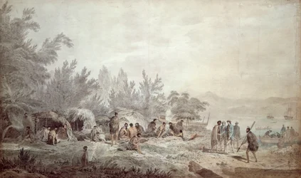 Capitano Cook a Ship Cove, Queen Charlotte Sound