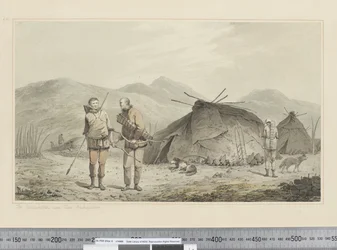 I Tschuktschi e le loro abitazioni, c.1773-84