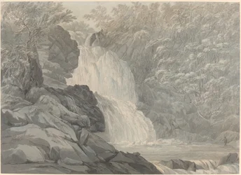 Cascate di Mawddach vicino a Dolgelly