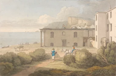Veduta della Biblioteca di Core, Dawlish, Devon