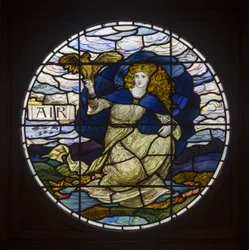 Biddulph Grange, James Powell & Sons, John William Brown (1842-1928), Aria, Art Nouveau