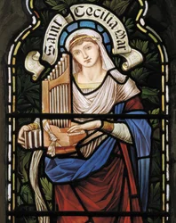 Santa Cecilia, Finestra della Cappella della Madonna