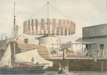 Mulino Circolare, King Street, New York, 1830