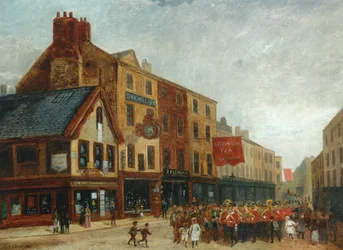 Scena di strada a Halifax, 1890