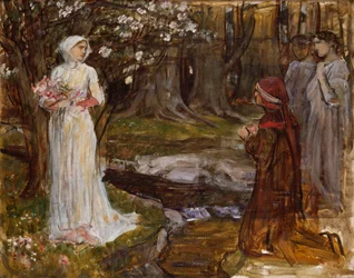 Dante e Beatrice, 1915