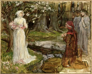 Dante e Beatrice, c.1916-17