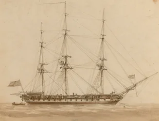 Una fregata britannica all