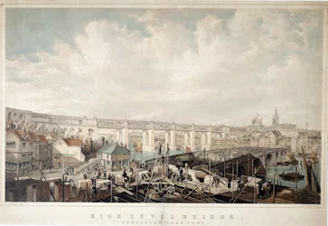 High Level Bridge, Newcastle upon Tyne, inciso da George Hawkins
