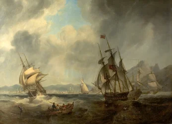 Scena nel Mediterraneo, 1842