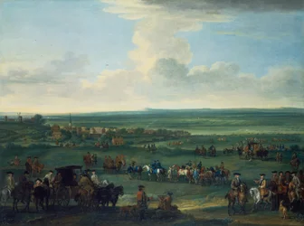 Giorgio I a Newmarket, 4 o 5 ottobre 1717