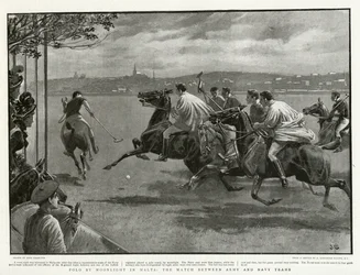 Polo al chiaro di luna a Malta, la partita tra squadre dell