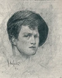 Autoritratto di John da Costa, c1895