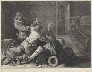 Combattimento in un interno