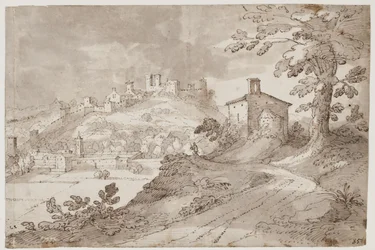 Insediamento urbano con mura cittadine