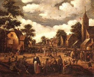 Scena di villaggio