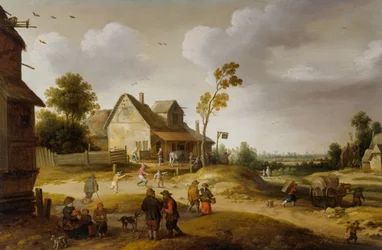 Scena di villaggio