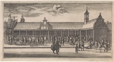 Veduta della Borsa di Rotterdam