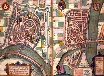 Mappe di Grenoble e Romans-sur-Isere, da 