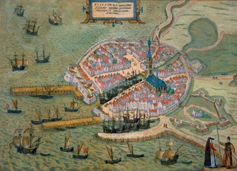 Mappa di Flissinga, da 