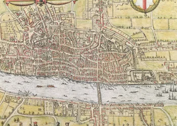 Mappa di Londra, da 