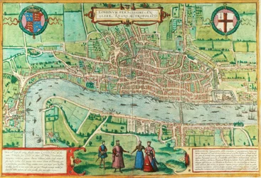 Mappa di Londra, da 