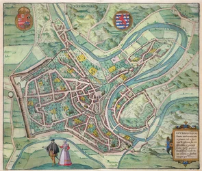 Mappa del Lussemburgo, da 