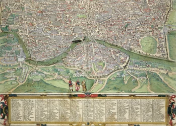 Mappa di Roma, da 