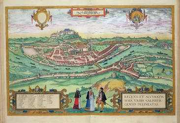 Mappa di Salisburgo, da 