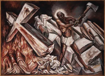 Cristo distrugge la sua croce, 1943