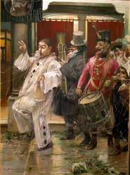 Carnevale a Siviglia, XIX secolo (dipinto a olio)