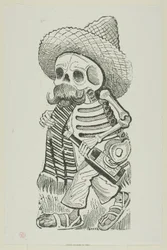 Calavera di Francisco Madero, da Calavera Maderista
