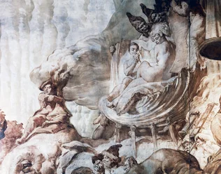 Decorazione nella sala da ballo dell