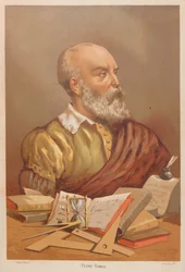 Petrus Ramus. Da: La scienza e i suoi uomini, 1879