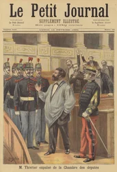 Espulsione di Christophe Thivrier dalla Camera dei Deputati