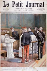 Il Ministro della Guerra francese che conferisce una decorazione militare, 1894