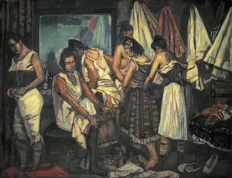 Le ragazze del coro di Gutierrez Solana, Jose (1925)