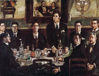 La riunione al Cafè de Pombo