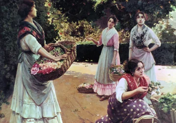 Venditori di fiori di Siviglia