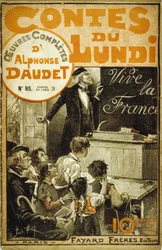Copertina del libro "Les Contes du lundi" di Alphonse Daudet